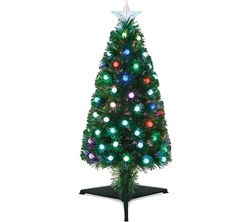 Fibre Optic Christmas Tree - 80 cm / 2.6 ft