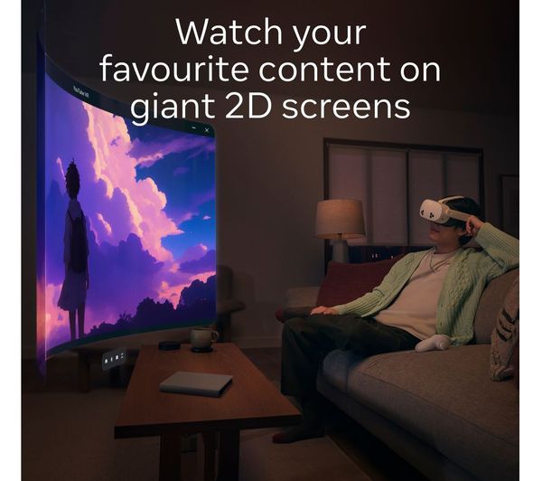 000000000010436390 META Quest 3S Mixed Reality Headset 256 GB Currys Business