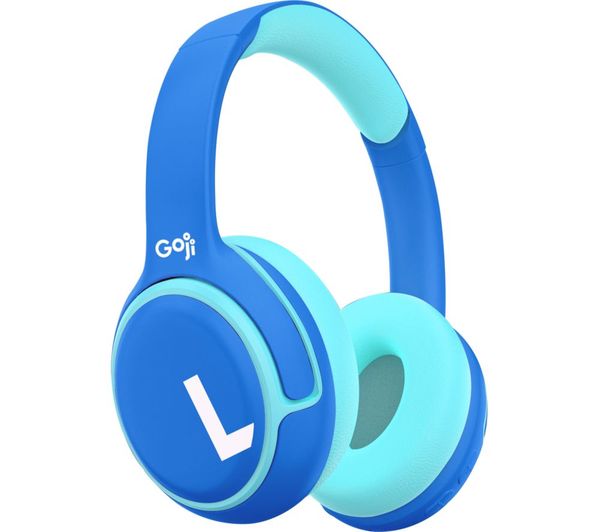 Goji Gkidbtb25 Wireless Bluetooth Kids Headphones Blue