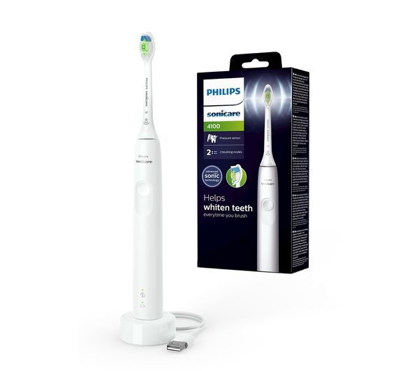 PHILIPS Sonicare Series 4100 HX3681/33 Electric Toothbrush - White