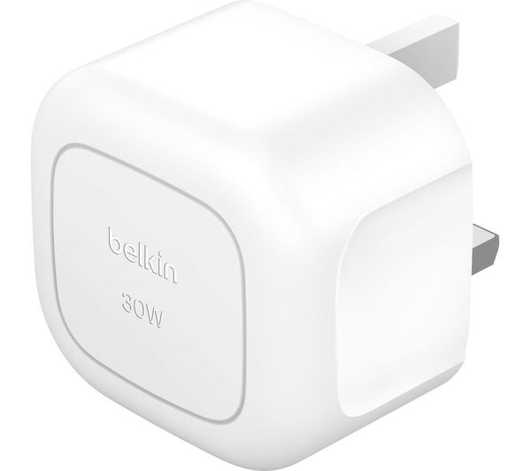 Belkin Boostcharge Wca008mywh 30 W Usb Type C Wall Charger