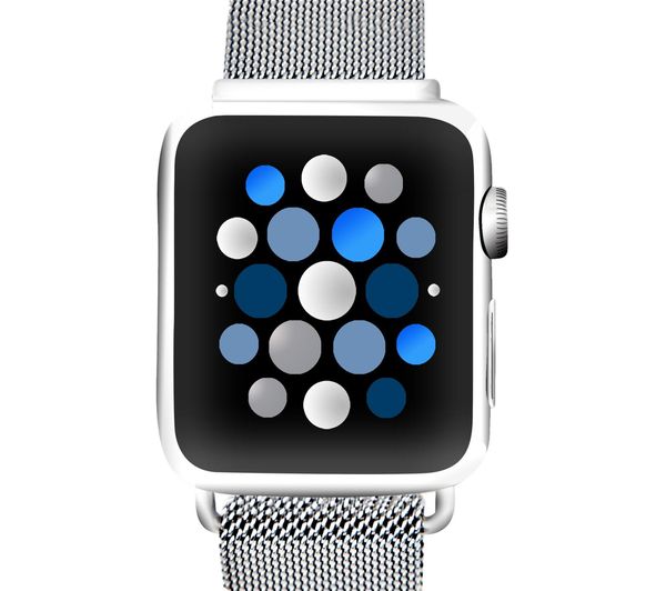 SANDSTROM Apple Watch 42-49 mm (Series 1/2/3) Mesh Strap - Silver