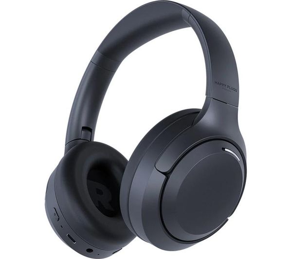 Happy Plugs Play Lite Wireless Bluetooth Headphones Black