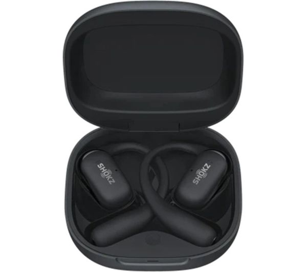 SHOKZ OpenFit 2+ Wireless Bluetooth Earbuds - Black