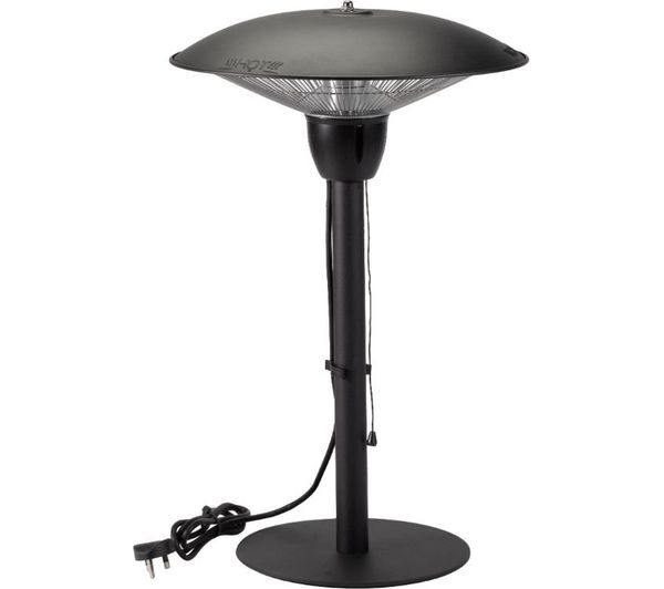 SMART GARDEN Havana Warm-Ray Table Heater - Black