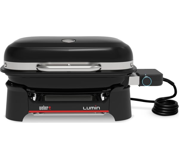 WEBER Lumin Compact Electric BBQ - Black