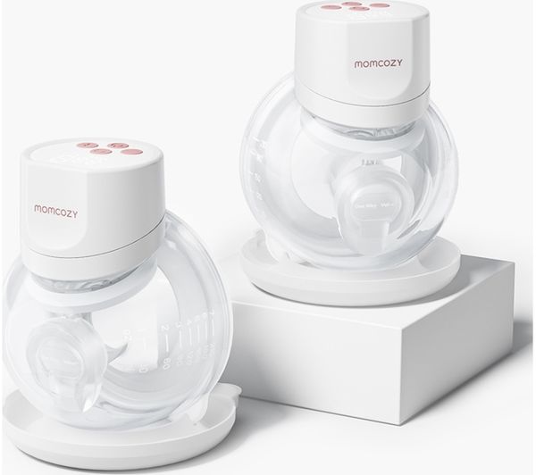 An image of MOMCOZY S12 Pro+ Double Electric Wearable Breast Pump - White