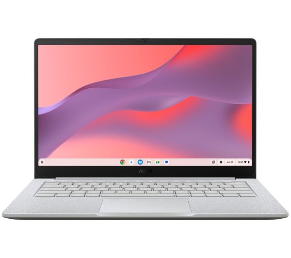 An image of ASUS CM14 14" Chromebook - MediaTek Kompanio 540, 64 GB eMMC, Grey