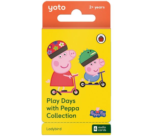 An image of YOTO Play Days with Peppa Collection Audio Player Card