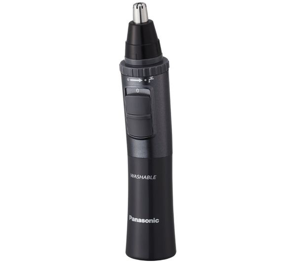 An image of PANASONIC ER-GN33-H301 Wet & Dry Nose & Ear Trimmer - Black