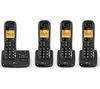 Buy BT XD56 Cordless Phone with Answering Machine - Quad Handsets ...