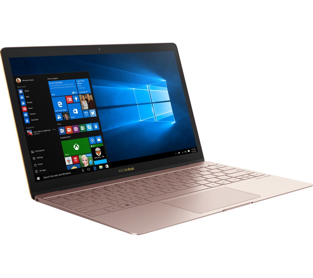 Buy Asus Zenbook 3 Ux390 125 Laptop Rose Gold Free Delivery Currys 0674