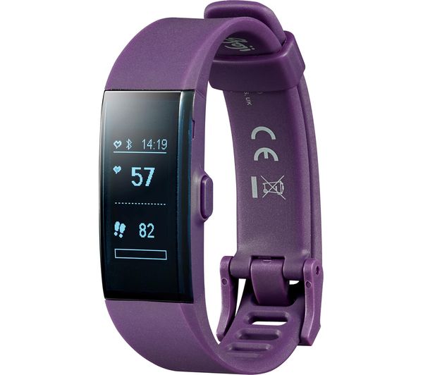 GOJI GO HR Activity Tracker - Purple, Small, Purple