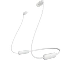SONY WI-C200 Wireless Bluetooth Earphones - White