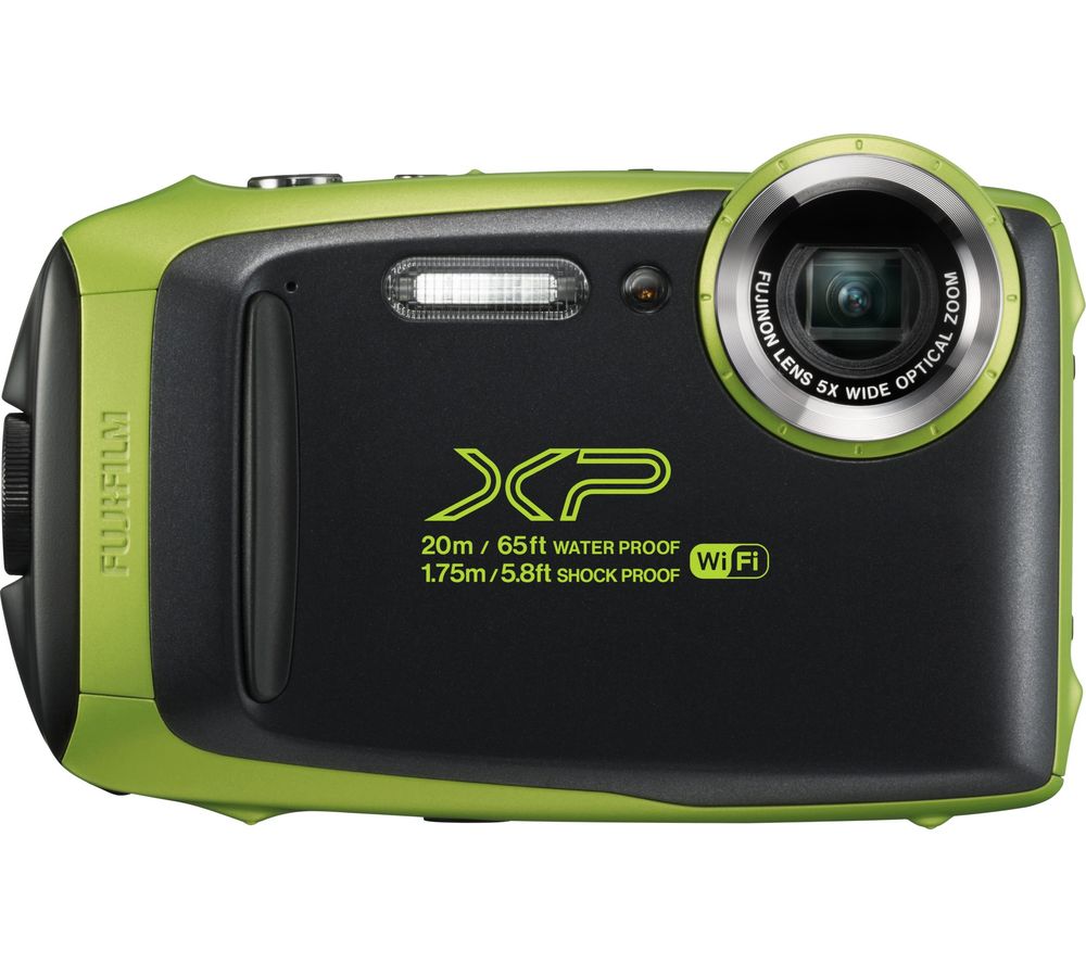 FUJIFILM FinePix XP130 Tough Compact Camera - Lime Green, Lime