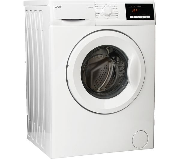 logik l914wm20 9 kg 1400 spin washing machine white