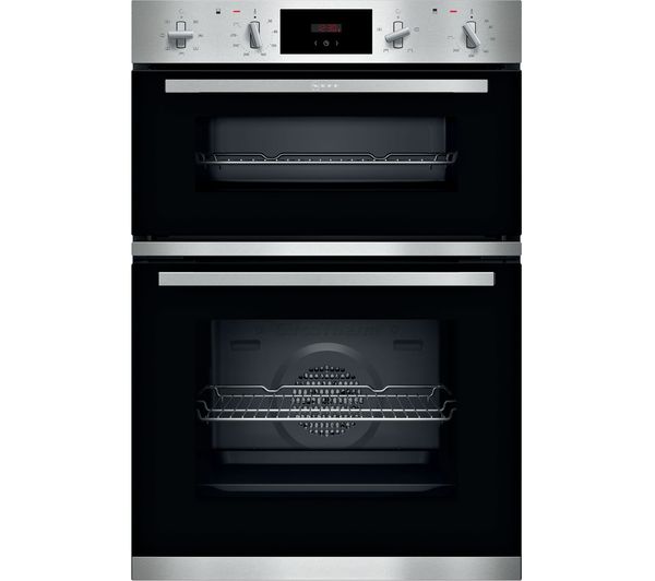 Image of NEFF N30 U1GCC0AN0B Electric Double Oven - Stainless Steel