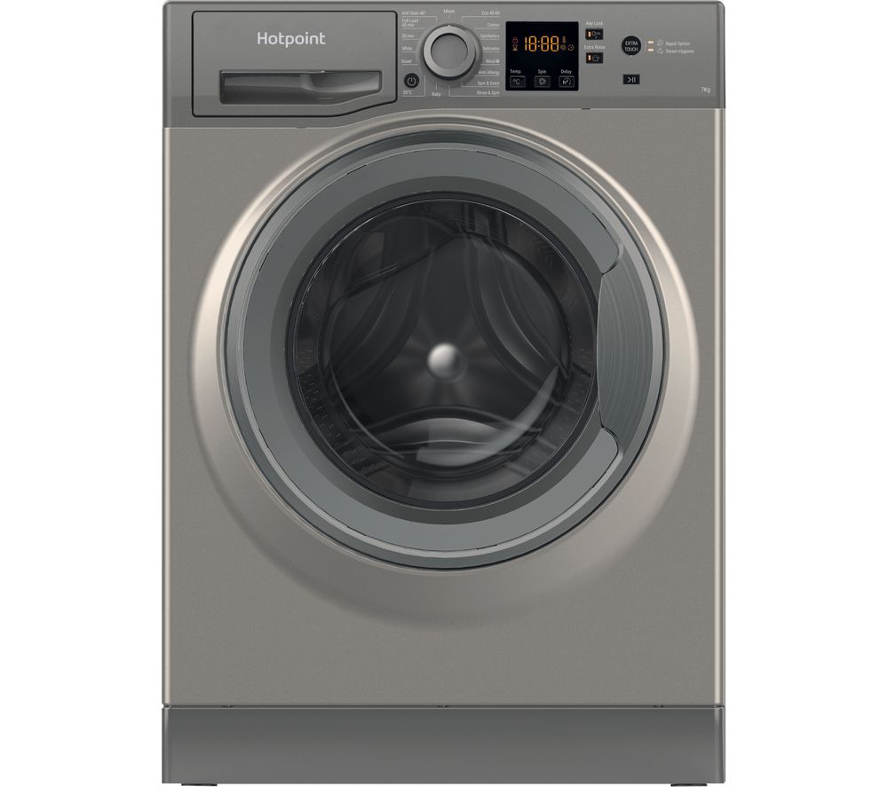 HOTPOINT NSWR 742U GK UK 7 kg 1400 Spin Washing Machine Review