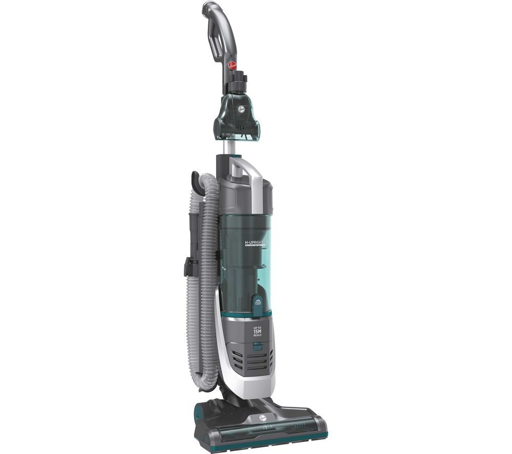 HOOVER H-Upright 500 HU500CPT Reach Pets Upright Bagless Vacuum Cleaner - Teal & Grey, Teal