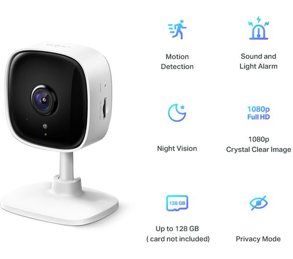 Tp Link Tapo C100 Full Hd 1080p Wifi Security Camera Fast Delivery Currysie