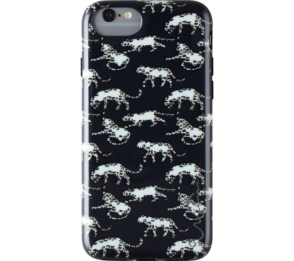 WILMA Midnight Shine Leopard iPhone 6 / 6s / 7 / 8 / SE Case - Black, Black