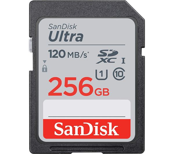 Image of SANDISK Ultra Class 10 SDXC Memory Card - 256 GB