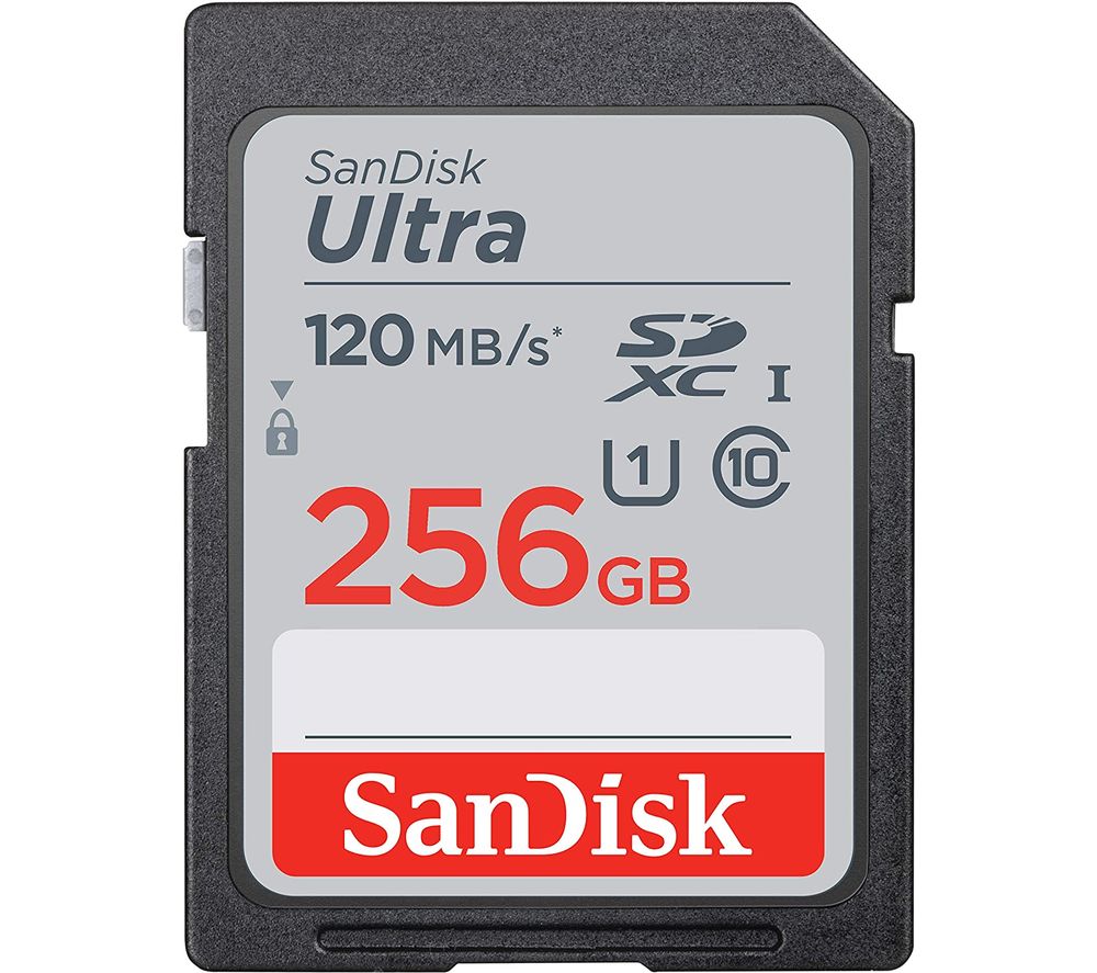 SANDISK Ultra Class 10 SDXC Memory Card - 256 GB