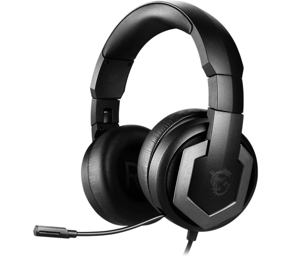 MSI Immerse GH61 7.1 Gaming Headset - Black & Silver