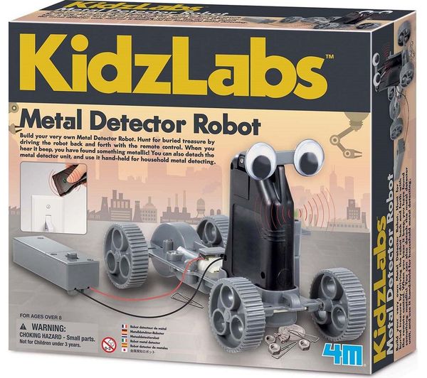 Image of KIDZLABS Metal Detector Robot Kit