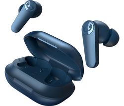 Twins ANC Wireless Bluetooth Noise-Cancelling Earbuds - Steel Blue