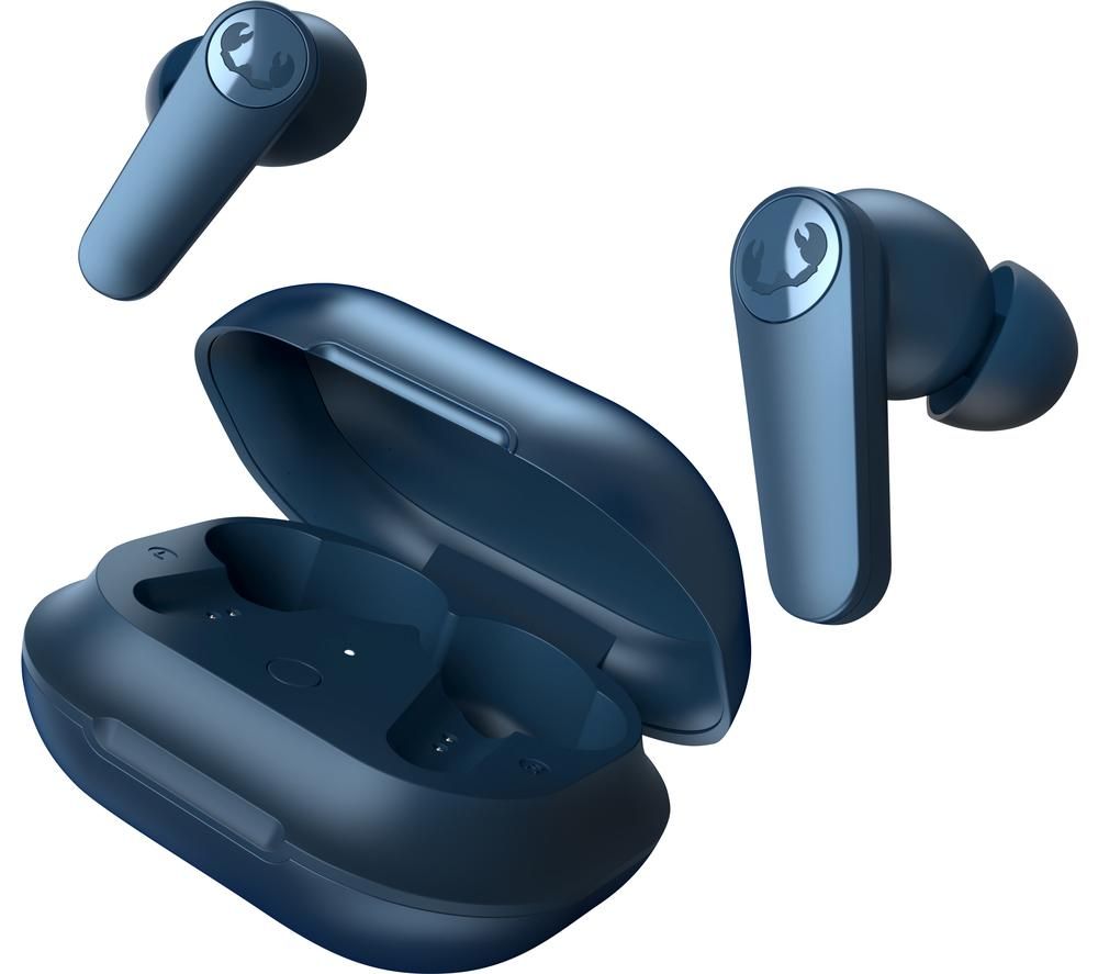 FRESH N REBEL Twins ANC Wireless Bluetooth Noise-Cancelling Earbuds - Steel Blue Blue
