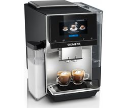 Home Connect TQ703GB7 Smart Bean to Cup Coffee Machine – Inox & Silver