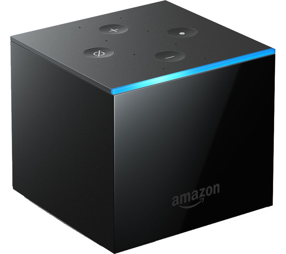 Fire TV Cube 4K Ultra HD Streaming Media Player with Amazon Alexa