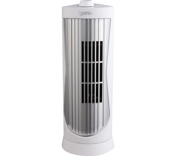 Igenix Df0020wh Portable Tower Fan White Silver