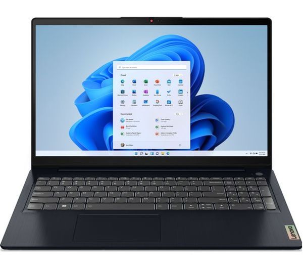 IdeaPad 3i 15.6" Refurbished Laptop - Intel® Core™ i3, 128 GB SSD, Blue (Very Good Condition)