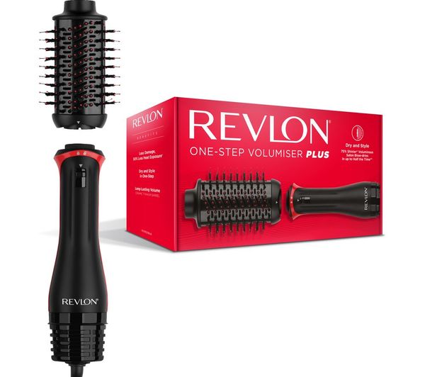 Revlon One Step Volumiser Plus Hot Air Styler Black