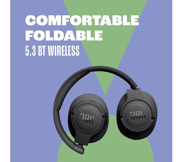 JBL Tune 720BT Wireless Bluetooth Headphones - White - 475181