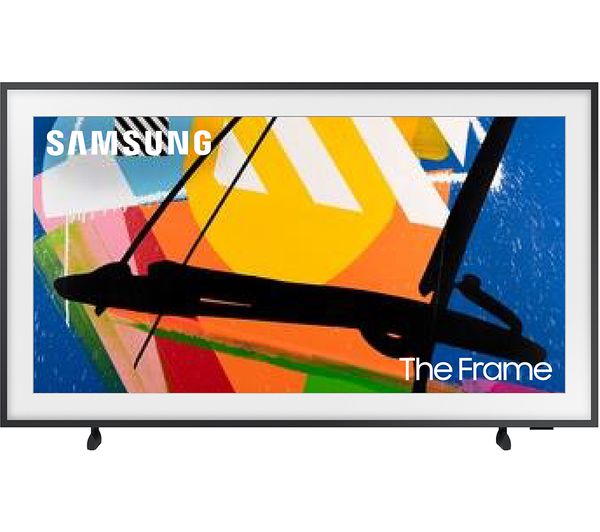 SAMSUNG The Frame Art Mode QE50LS03DAUXXU 50" Smart 4K Ultra HD HDR QLED TV with Wall Mount