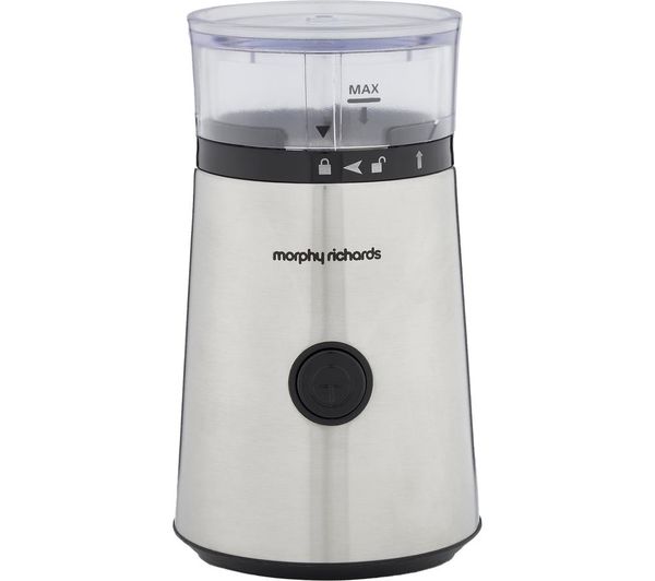 Morphy Richards Brew Blend Electric Coffee Grinder Silver
