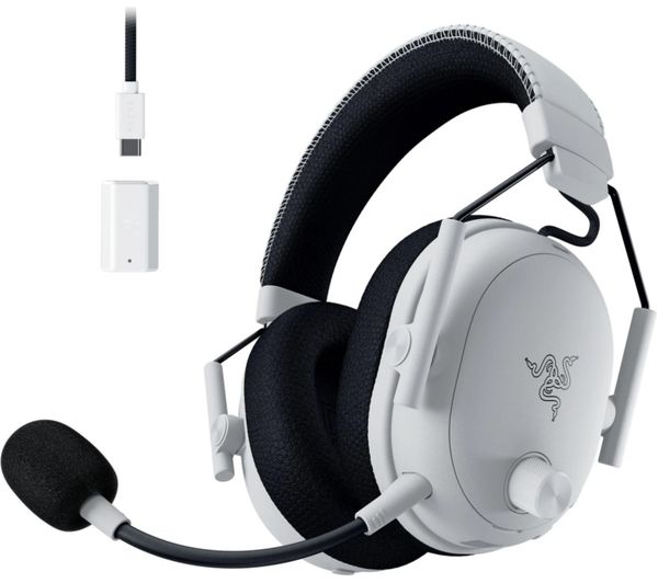 An image of RAZER BlackShark V3 Pro Wireless 7.1 Gaming Headset - White