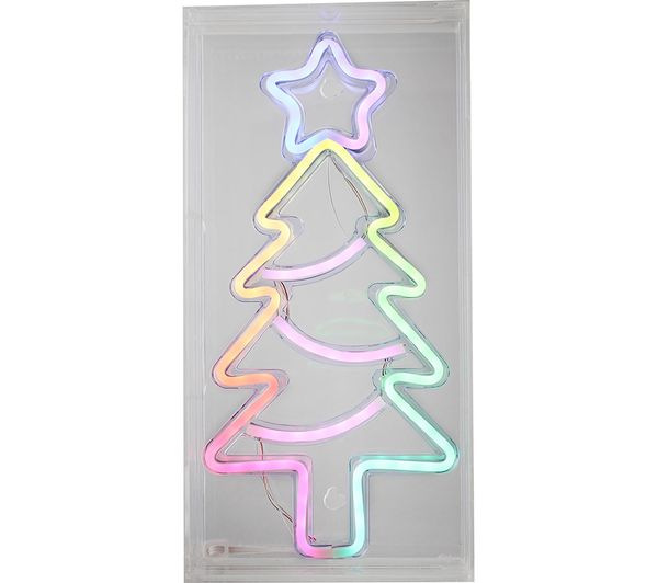 Festive Rgb Neon Flex Christmas Tree Sign 30 Cm Festive Rgb Neon Flex Christmas Tree Sign 30 Cm