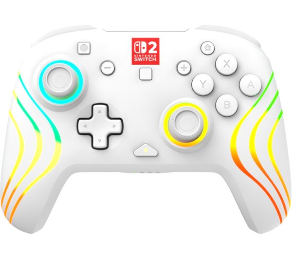An image of TURTLE BEACH Afterglow Wave Wireless Controller for Nintendo Switch 2 - White