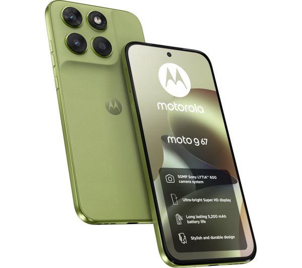 An image of MOTOROLA Moto G67 5G - 128 GB, Nile