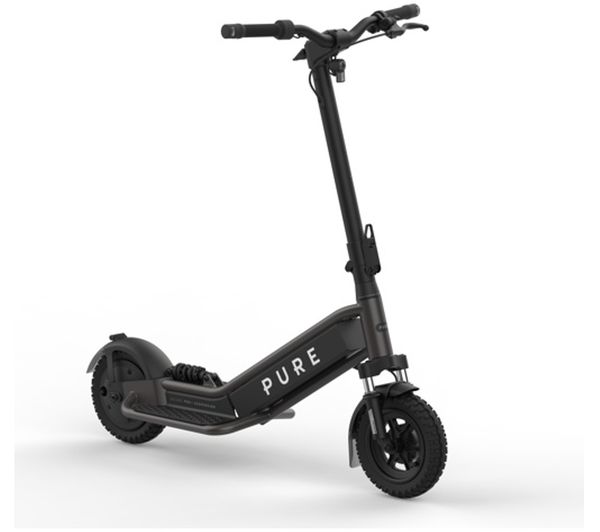 An image of PURE ELECTRIC Pure Escape Pro+ Suspension Electric Scooter - Metallic Grey
