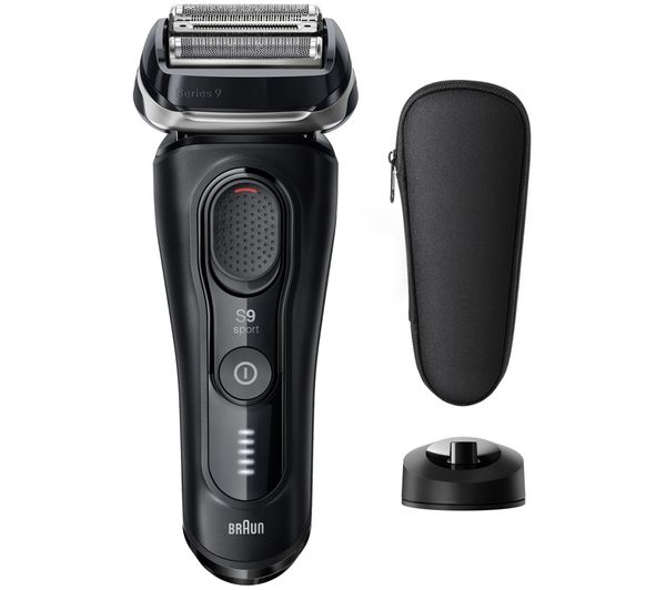 An image of BRAUN Series 9 Sport S9110s Wet & Dry Shaver - Black