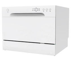 ESSENTIALS CDWTT15 Compact Dishwasher - White