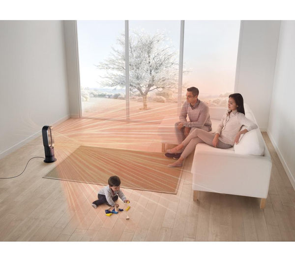 DYSON Hot + Cool AM09 Fan Heater - Black Nickel - 302197-01