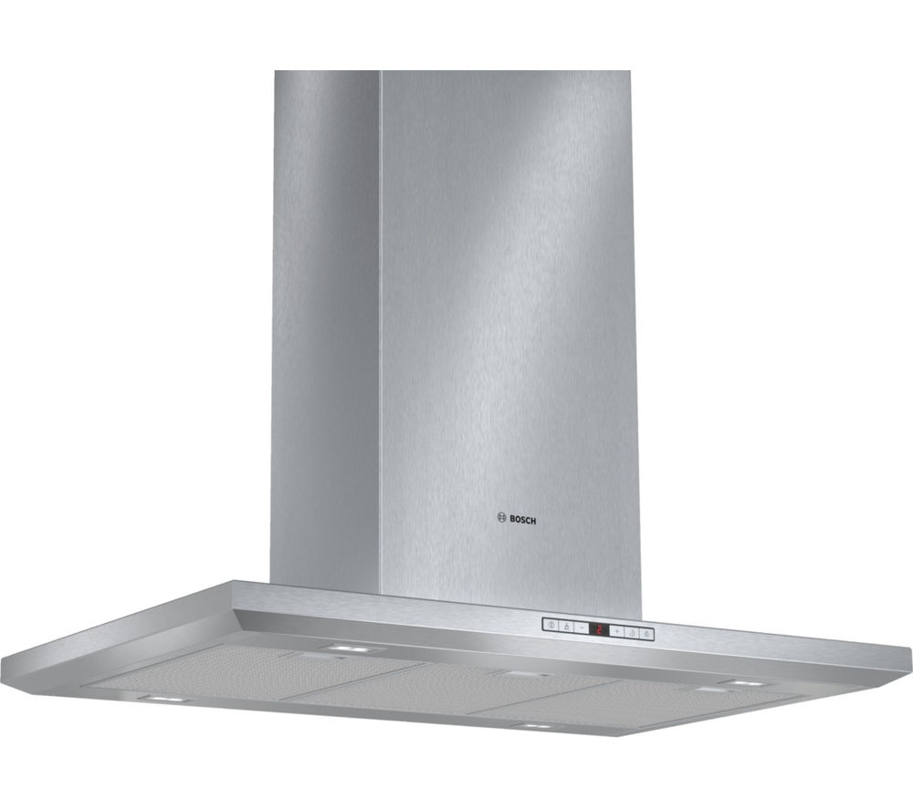 BOSCH Serie 8 Exxcel DIB091U51B Chimney Cooker Hood – Stainless Steel, Stainless Steel