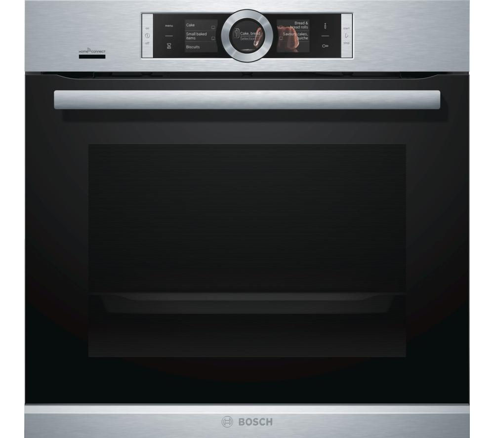 BOSCH Serie 8 HBG6764S6B Electric Smart Oven - Stainless Steel, Stainless Steel