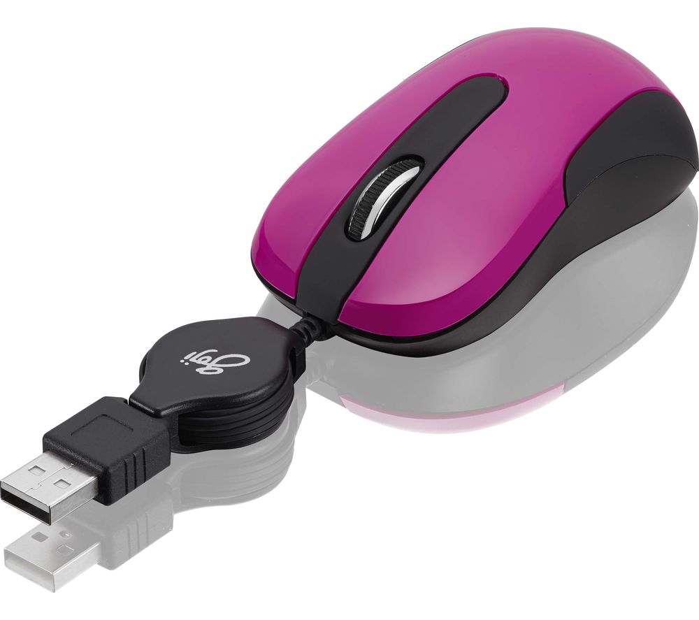 Buy GOJI GRETMPK17 Optical Mouse Pink Free Delivery Currys